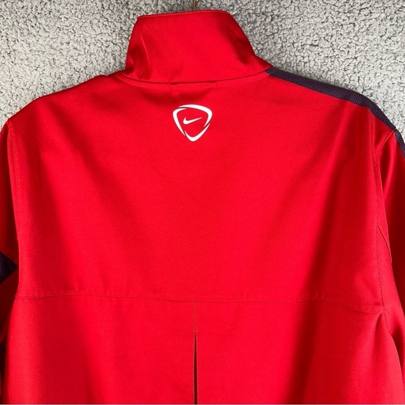 Nike Jacket Mens‎ Large Red Team USA Soccer Sideline Authentic Athletic Sport - Picture 9 of 12